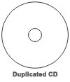 Duplicated CD / DVD Artwork Templates
